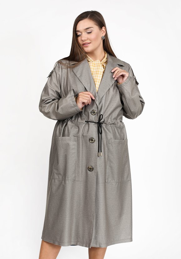 Тренч на кулиске из ткани с пропиткой шир.  580, рис. 6