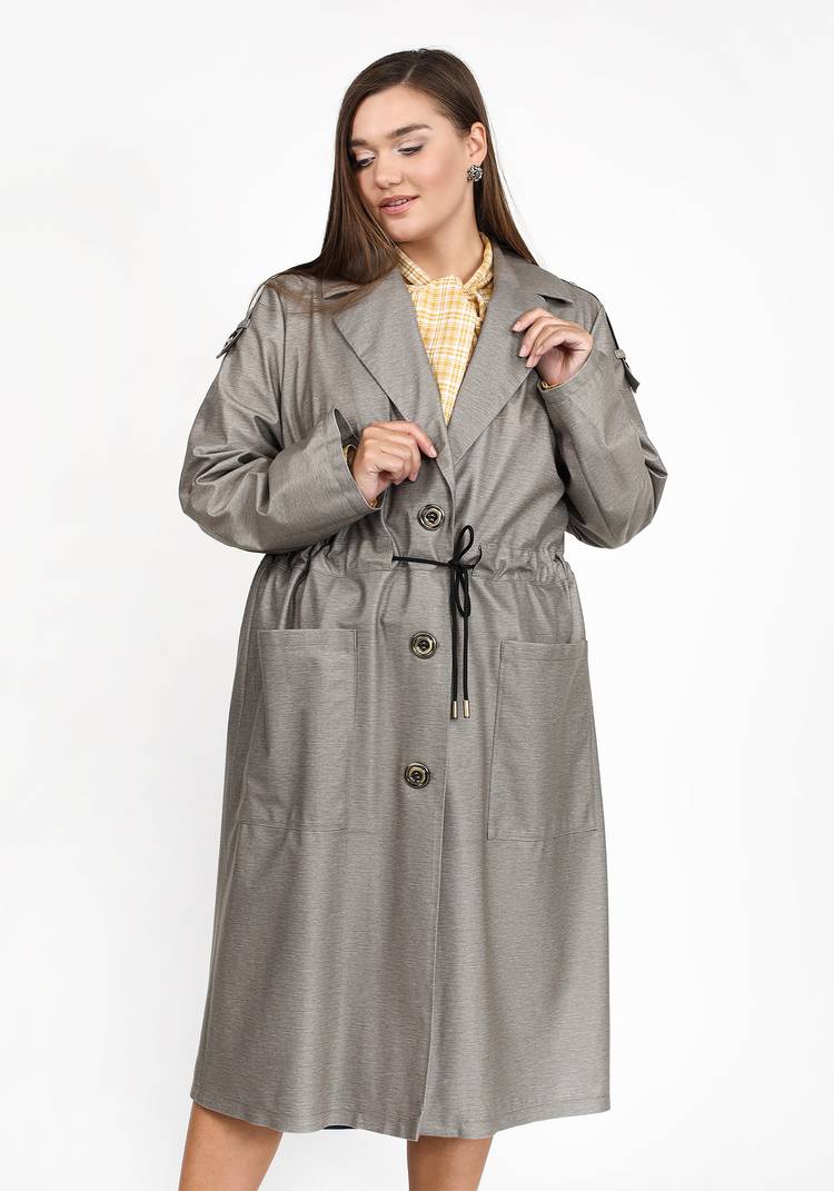 Тренч на кулиске из ткани с пропиткой шир.  750, рис. 6