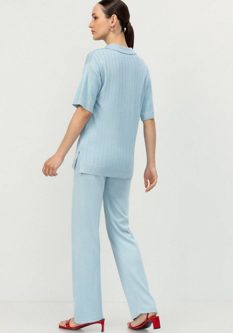 Костюм поло и брюки прямого кроя шир.  750, рис. 23