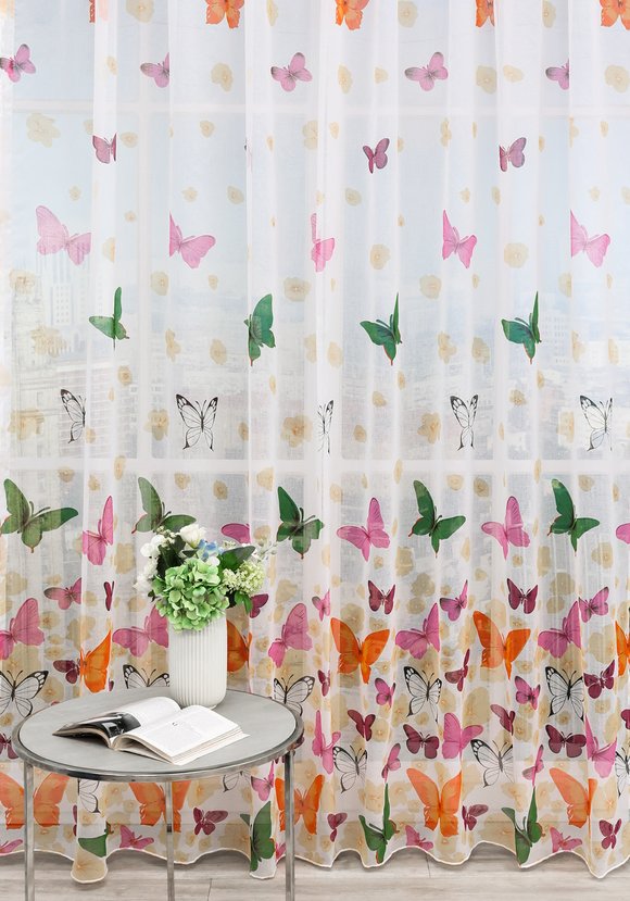 Тюль - имитация льна Василина шир.  580, рис. 1