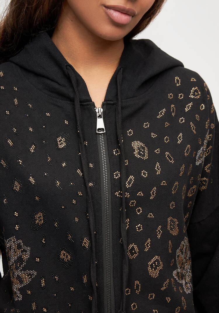 Джинсовая куртка Жемчужины росы шир.  750, рис. 13