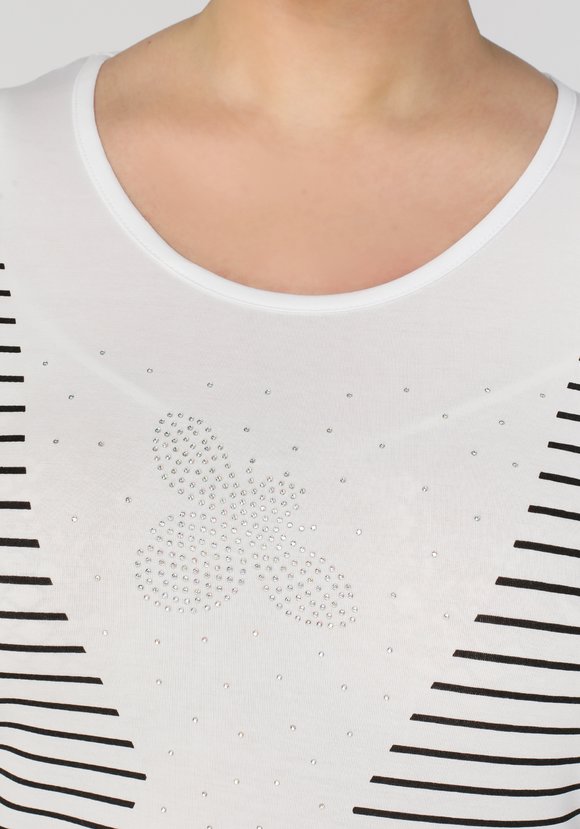 Блуза с принтом Агнес шир.  580, рис. 10