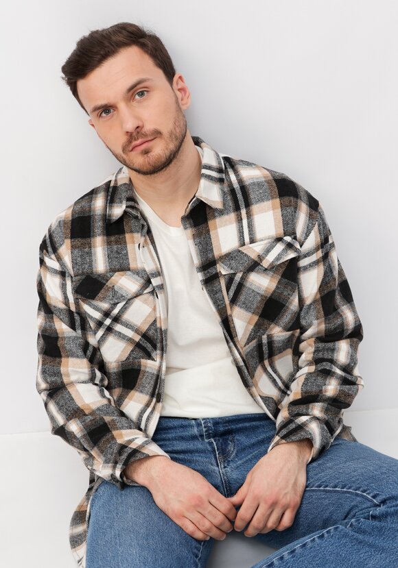 Рубашка хлопковая в клетку шир.  580, рис. 10