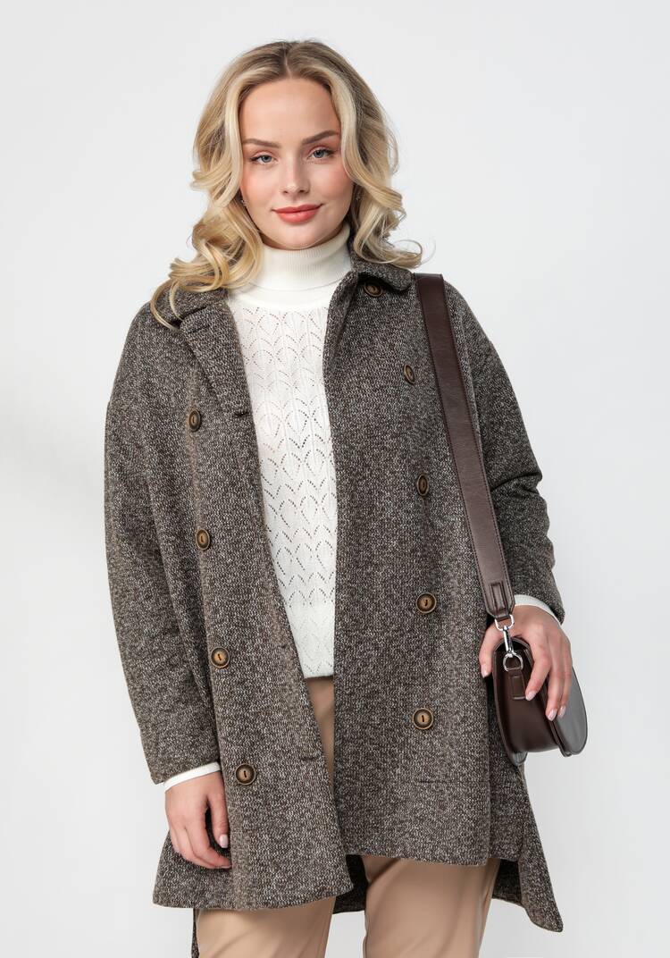 Полупальто свободного кроя шир.  750, рис. 37