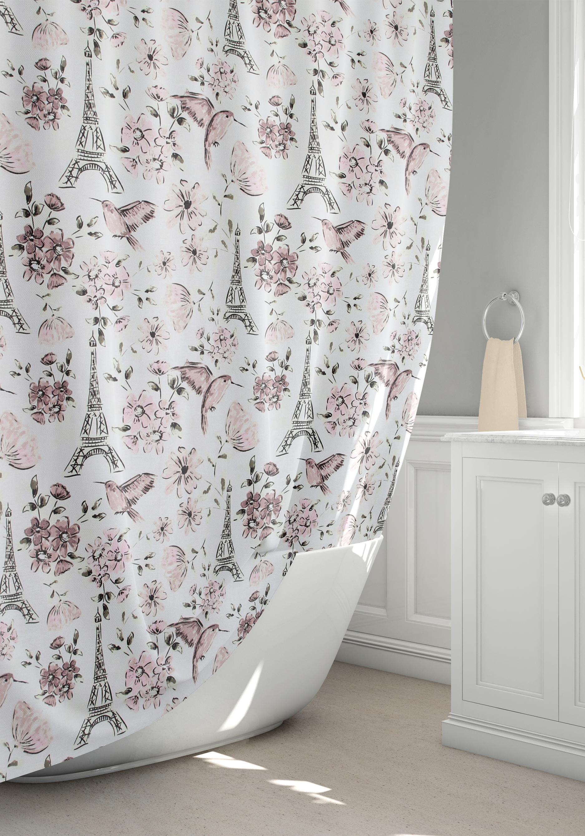 Штора для ванной Симпатия