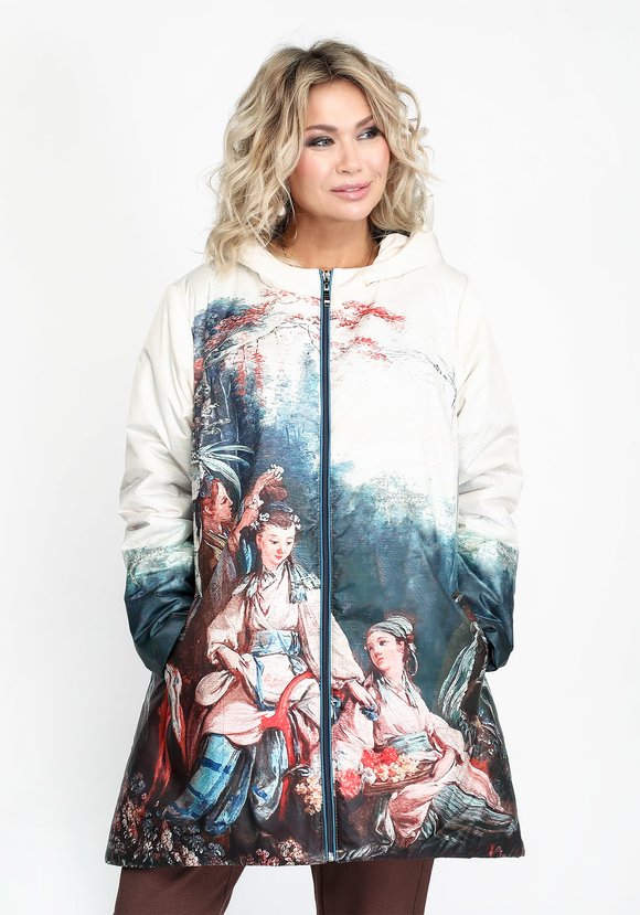 Куртка Прекрасные пейзажи шир.  580, рис. 5