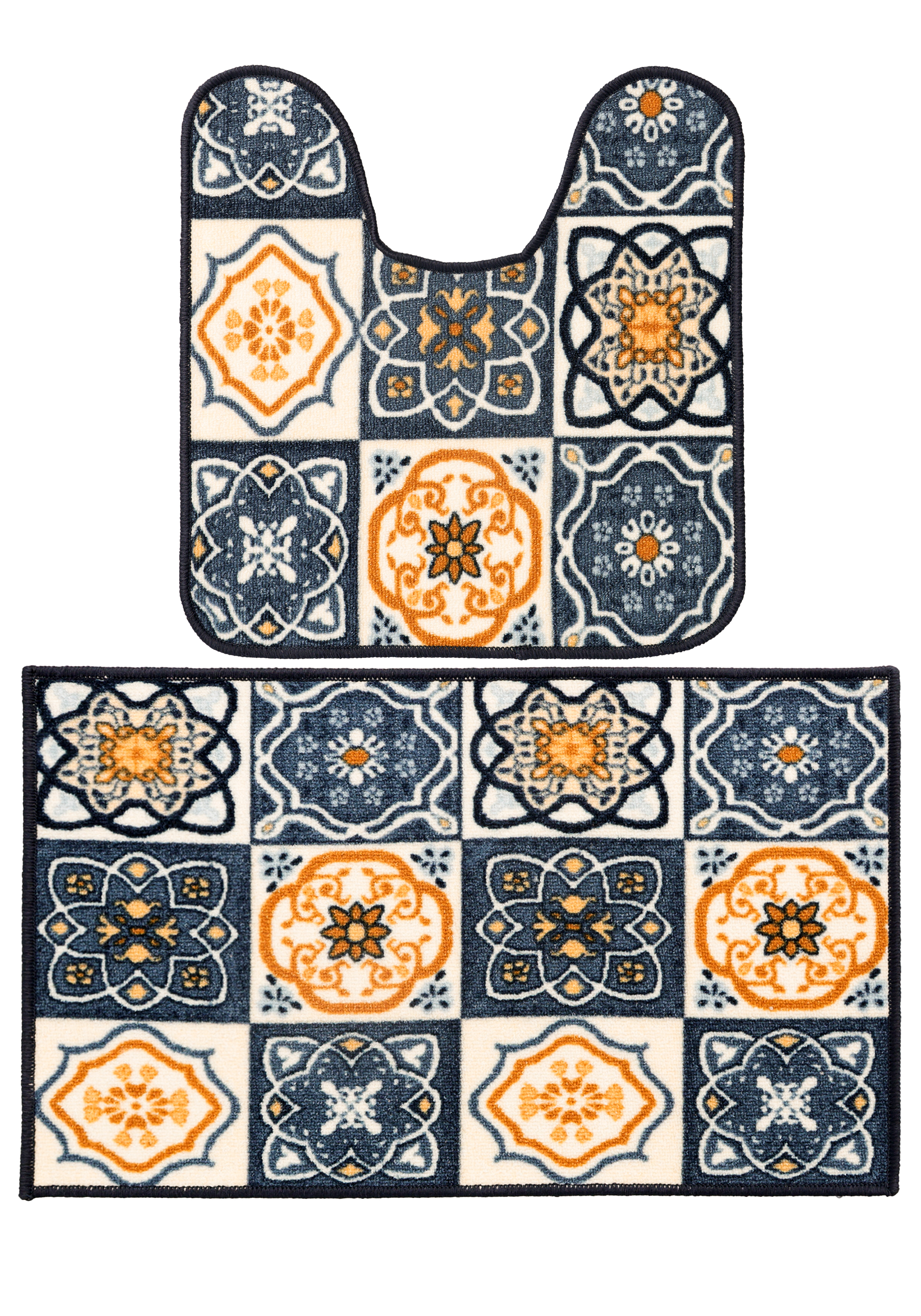 

Комплект кoвриков для ванной, 2 шт., Бежевый