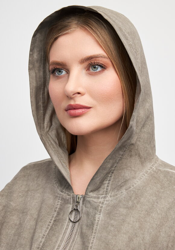 Пыльник на молнии с кaпюшоном шир.  580, рис. 14