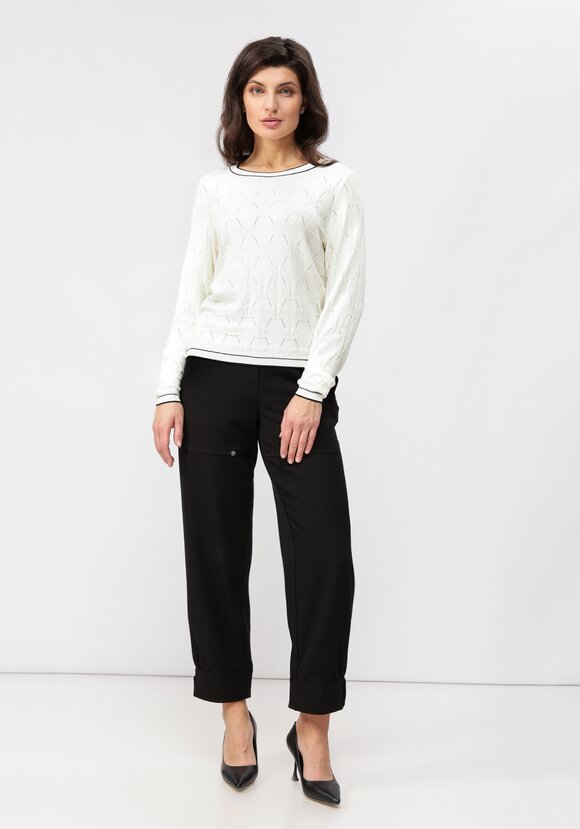 Джемпер с фактурным принтом шир.  580, рис. 14