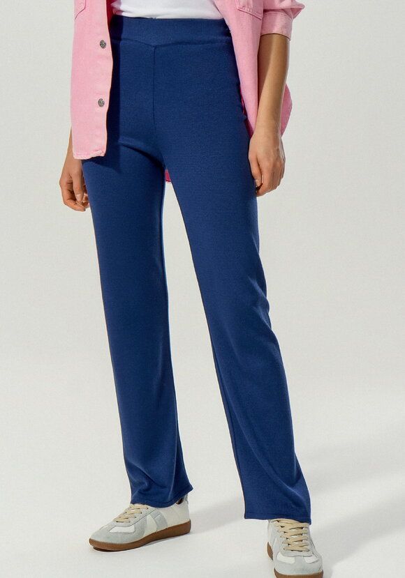 Брюки прямого кроя на широкой резинке шир.  580, рис. 2