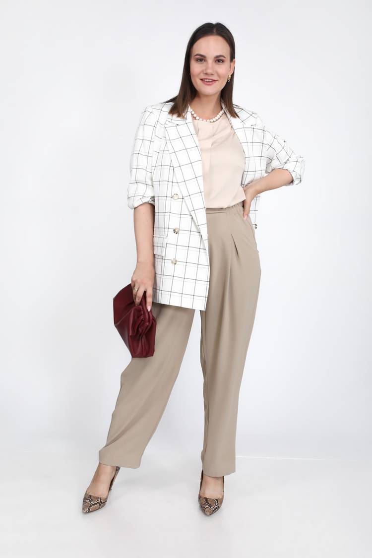 Брюки свободного кроя на эластичной ленте шир.  750, рис. 7