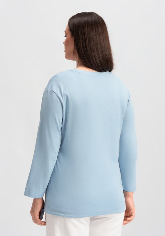 Лонгслив с декором из страз шир.  580, рис. 46