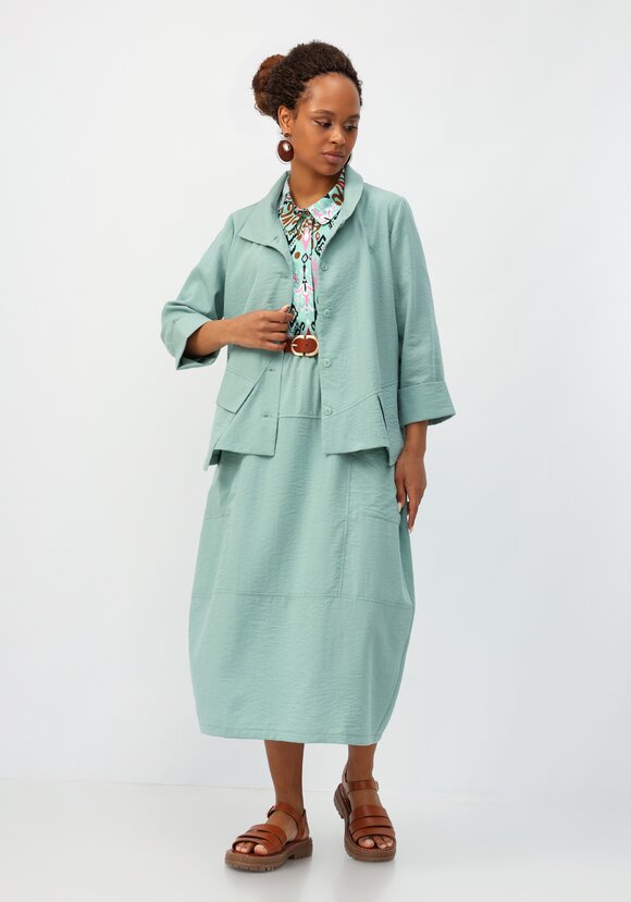 Юбка с кокеткой по полочке шир.  580, рис. 15