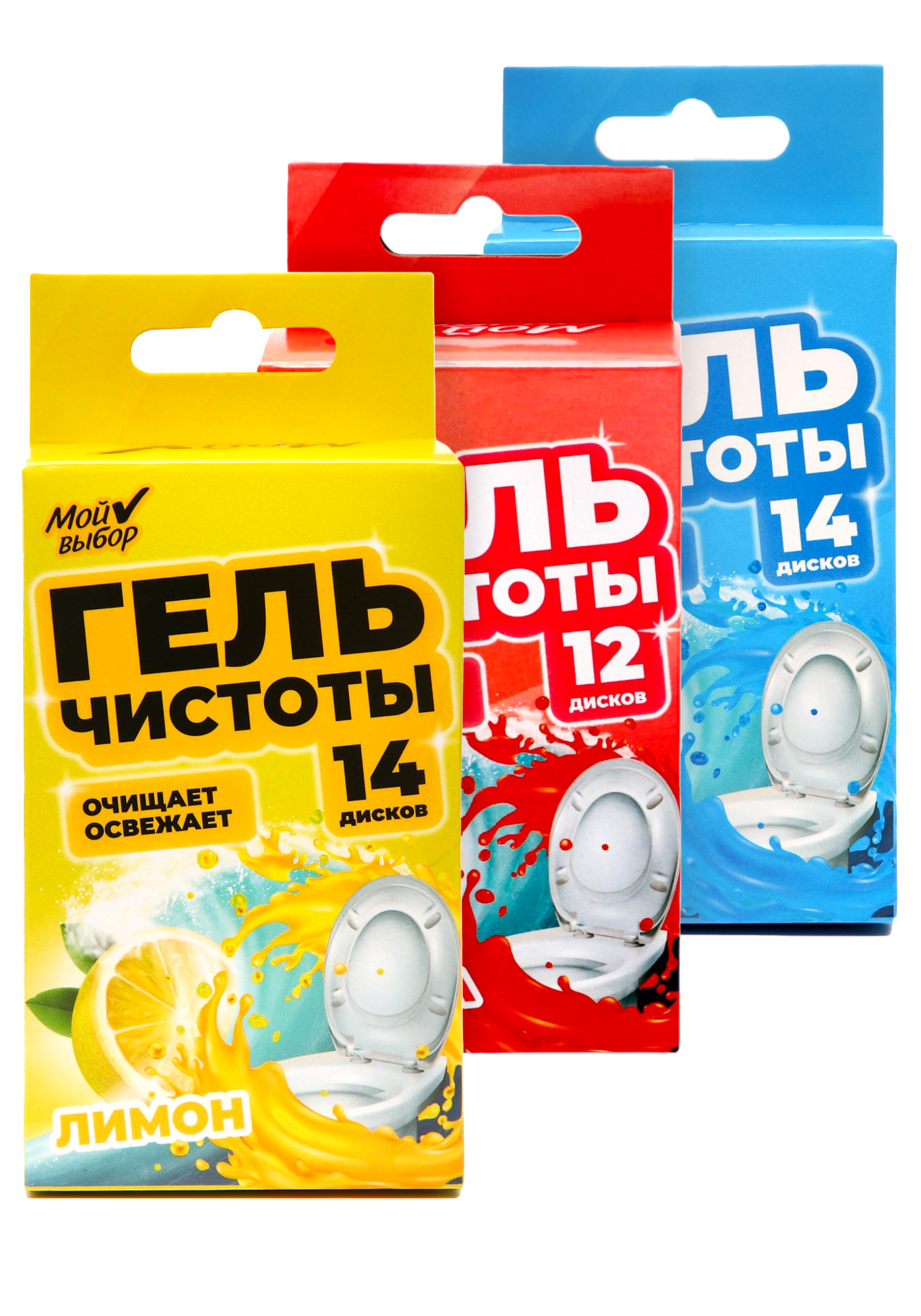

Шприц для туалета, 3 шт., Сакура;океан;лимон