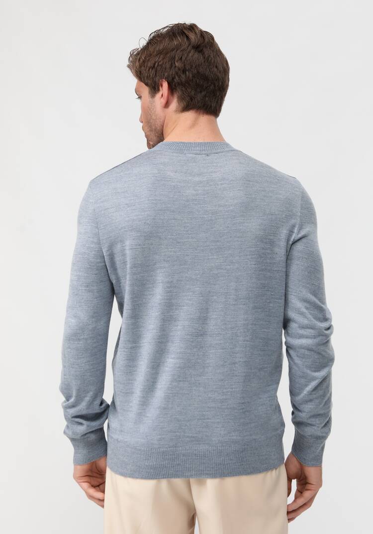 Джемпер классический с длинным рукавом шир.  750, рис. 15