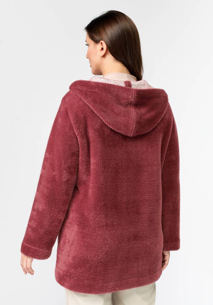 Толстовка плюшевая на молнии с капюшоном шир.  750, рис. 3