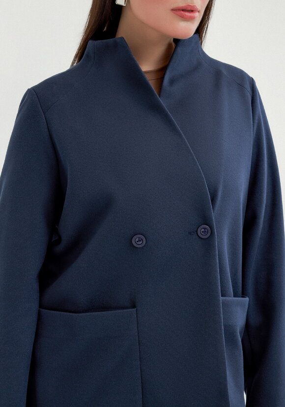 Пальто укороченное шир.  580, рис. 5