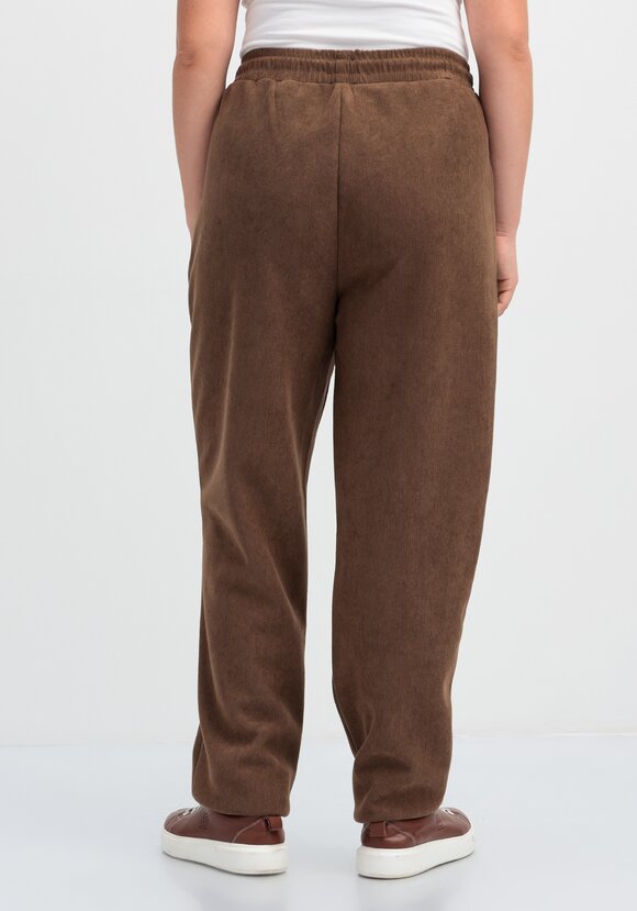 Брюки с начесом на резинке Ирма шир.  580, рис. 3