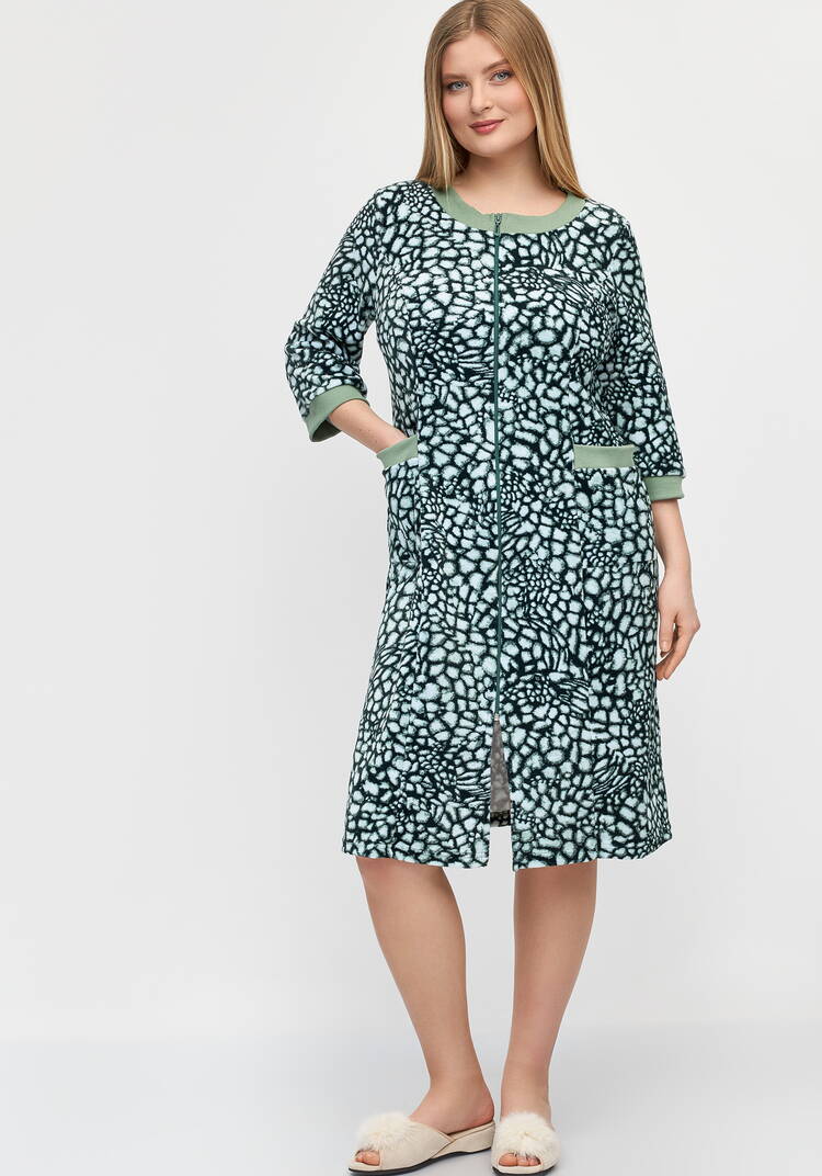 Халат велюровый Регина шир.  750, рис. 7