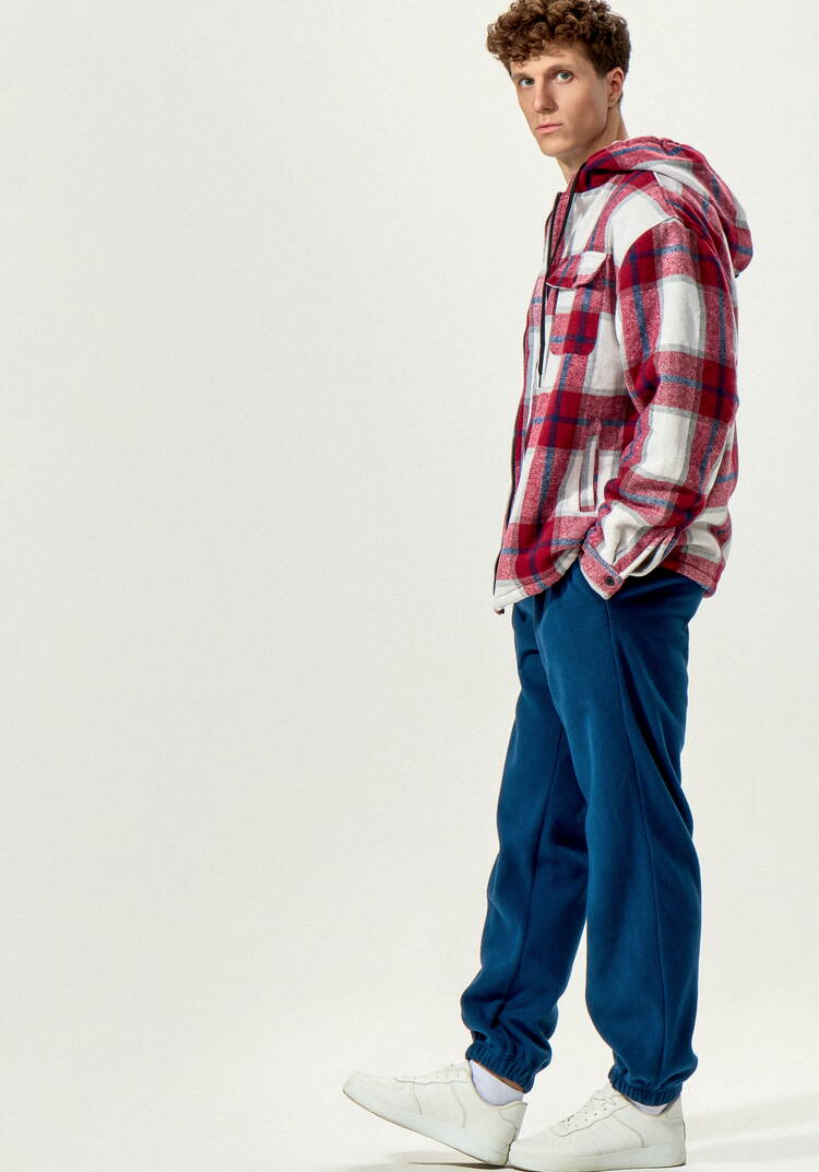 Брюки джоггеры на резинке по низу шир.  750, рис. 23