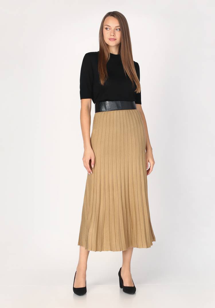 Юбка плиссе ниже колена шир.  750, рис. 3