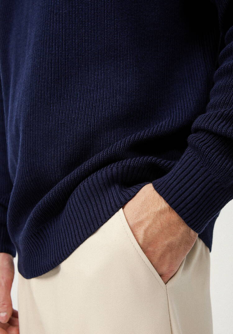 Джемпер классического кроя шир.  750, рис. 8