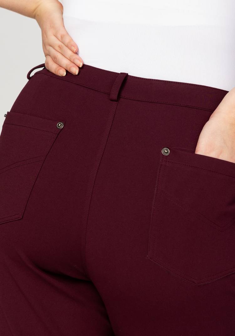 Брюки из плотного трикотажа шир.  750, рис. 8