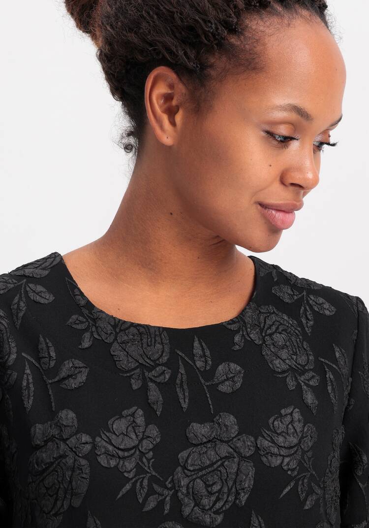 Платье бохо с цветочным принтом шир.  750, рис. 14