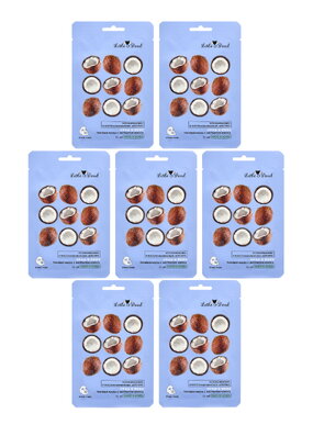 Восстанавливающая маска с кокосом, 7 шт.