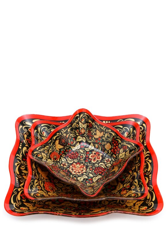 Набор салатников из стекла, 3 шт. шир.  580, рис. 15