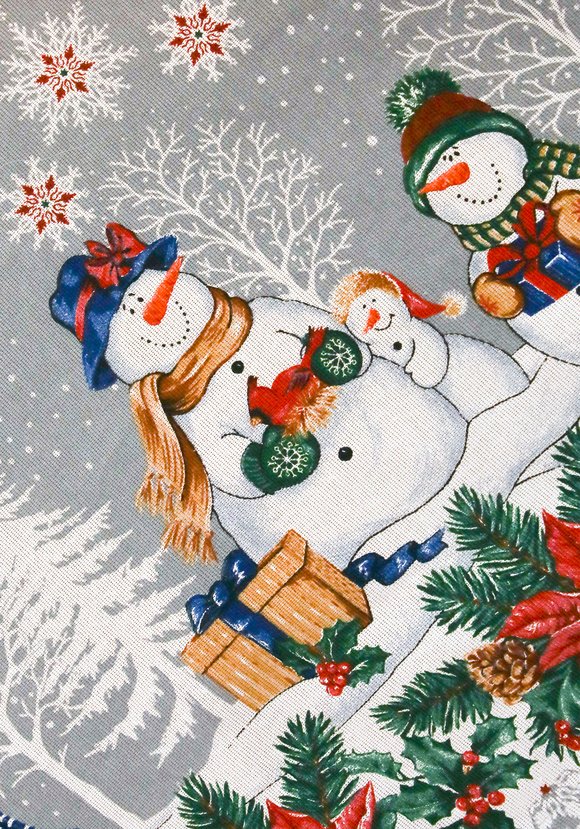 Скатерть с пропиткой Новогодняя шир.  580, рис. 12