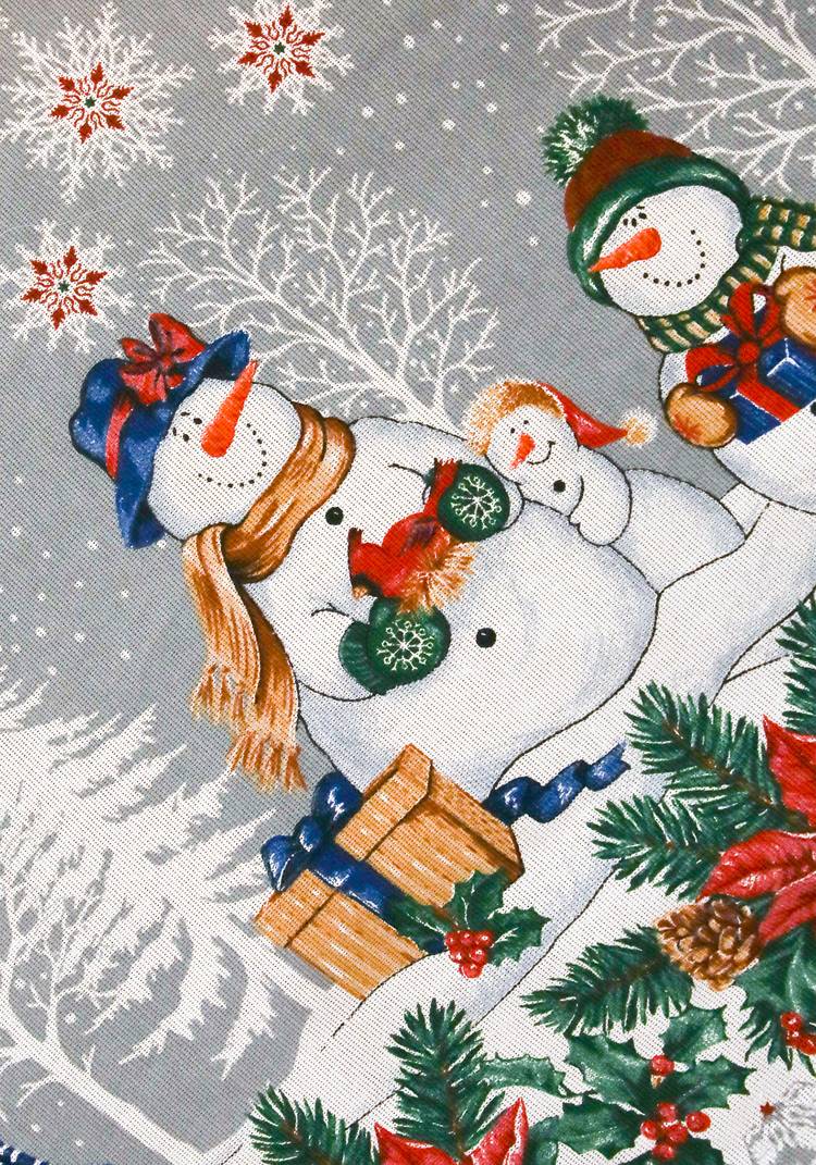 Скатерть с пропиткой Новогодняя шир.  750, рис. 12
