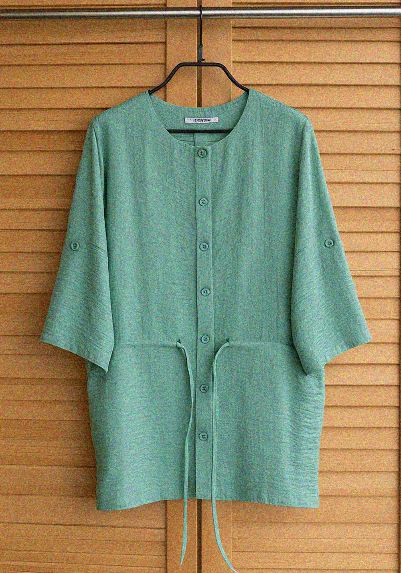 

Кардиган на пуговицах с кулиской Resale, Голубой