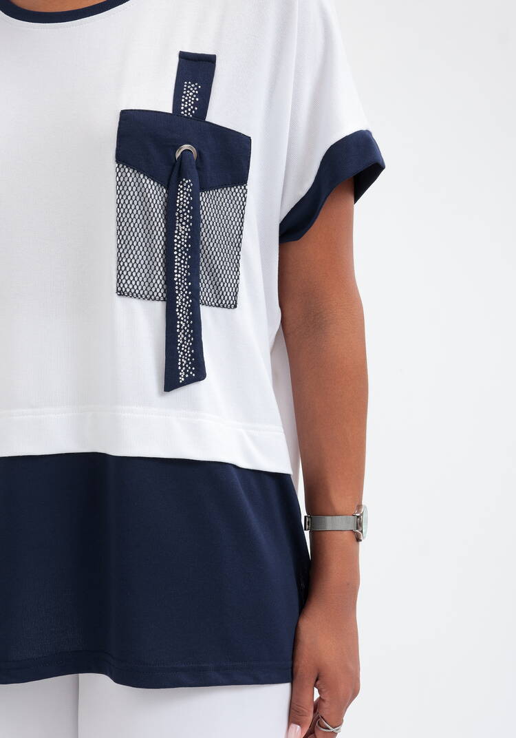 Блуза Сюзанна шир.  750, рис. 6