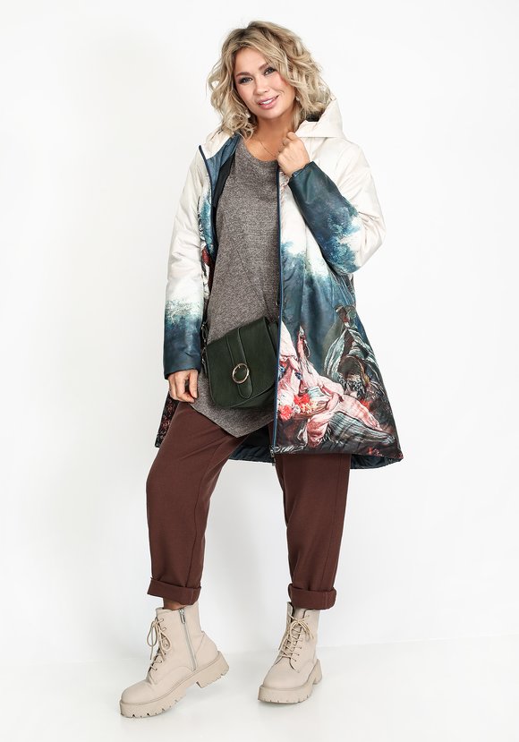 Куртка Прекрасные пейзажи шир.  580, рис. 8