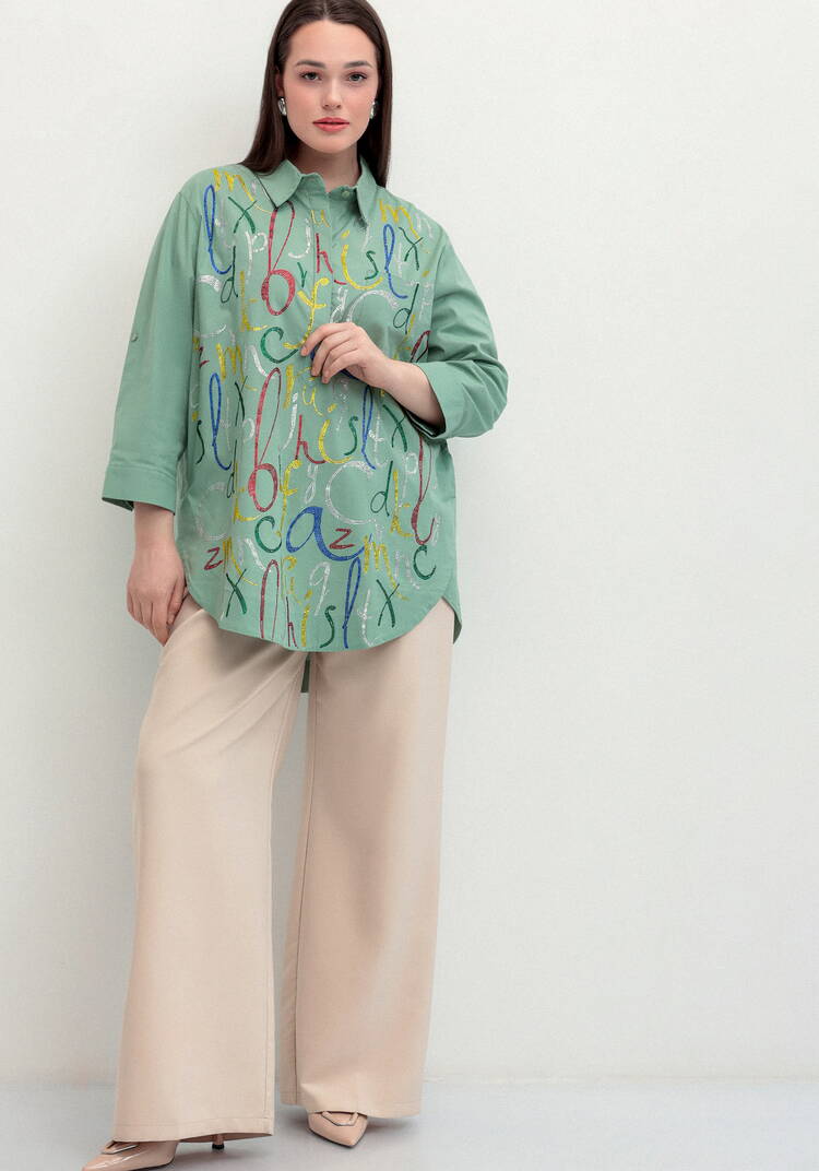 Рубашка Георгина шир.  750, рис. 14