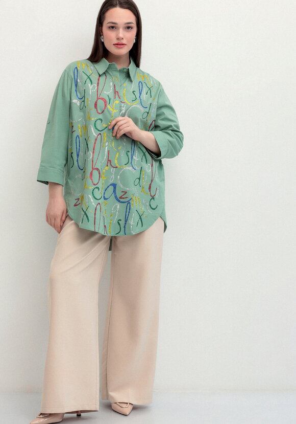 Рубашка Георгина шир.  580, рис. 14