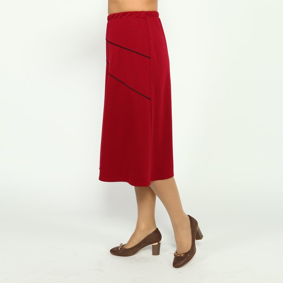 Юбка-трапеция на резинке шир.  580, рис. 30