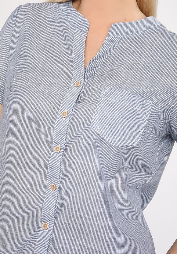 Блуза-рубашка Модный комплимент шир.  580, рис. 4