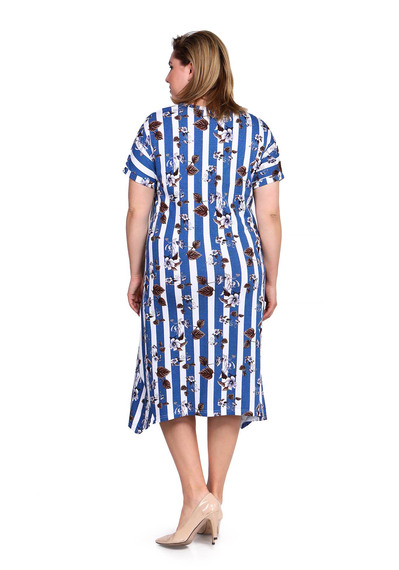 Платье "Фееричная прогулка", размер 50, цвет синий - фото 7
