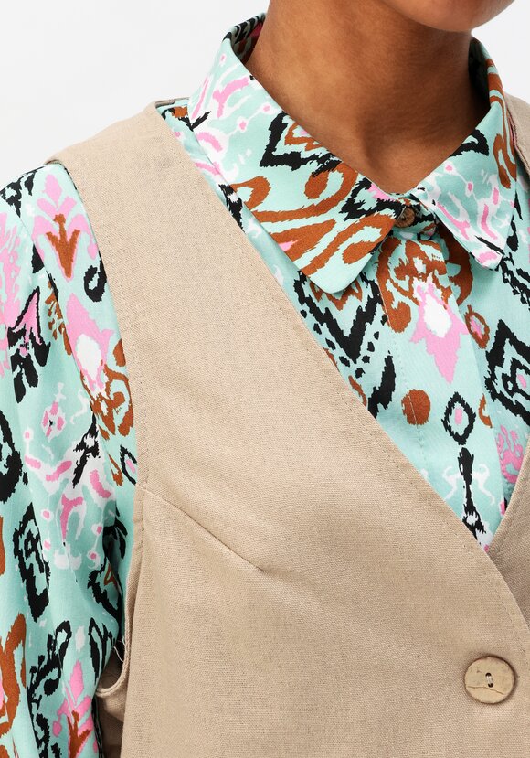 Жилет оригинального дизайна шир.  580, рис. 14