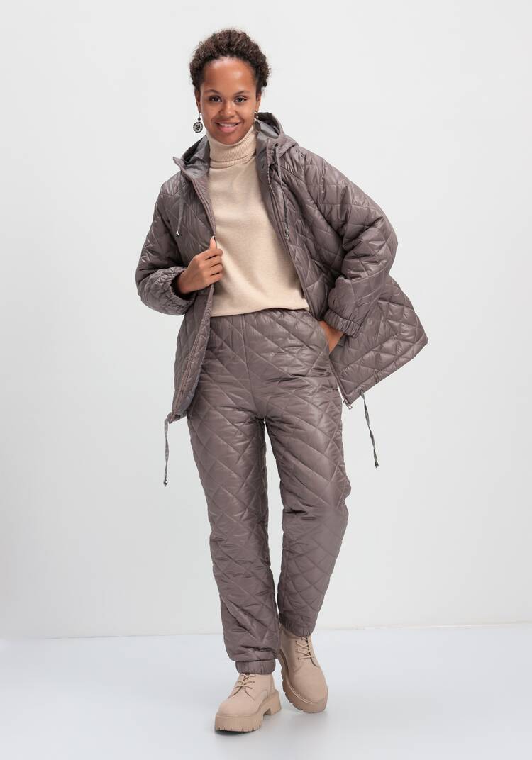 Брюки стёганые утеплённые шир.  750, рис. 18