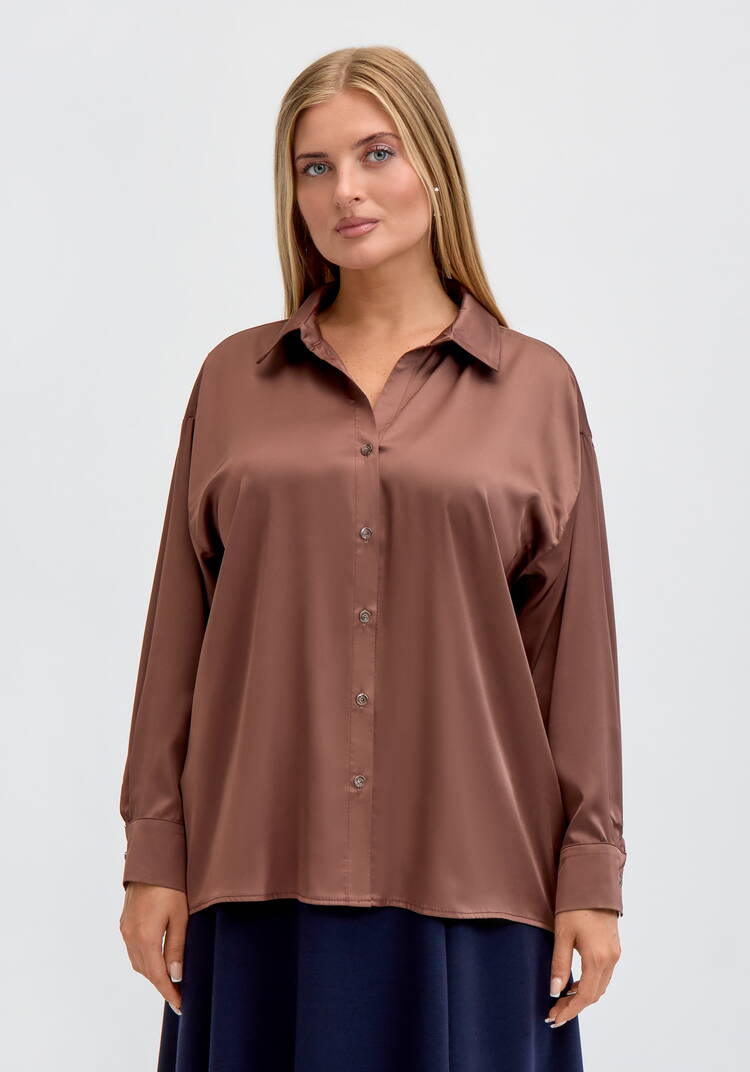 Блузка Простота грациозности шир.  750, рис. 16