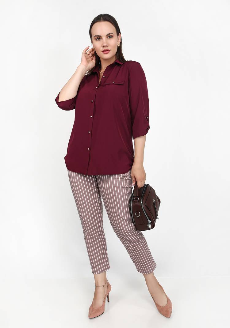 Блуза Прекрасный восторг шир.  750, рис. 5