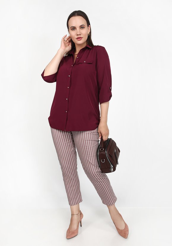 Блуза Прекрасный восторг шир.  580, рис. 5