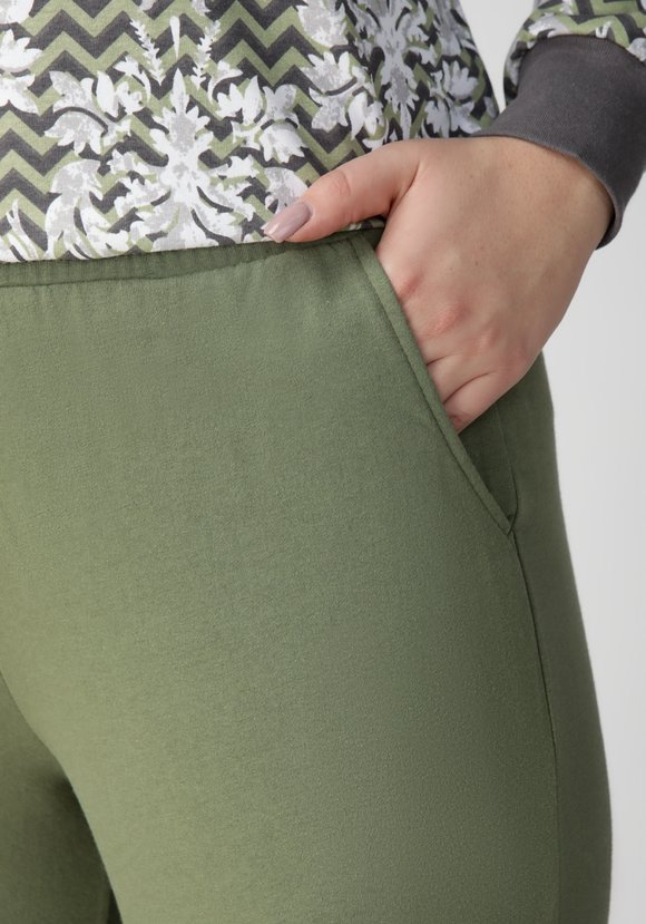 Брюки трикотажные женские Комфорт шир.  580, рис. 8