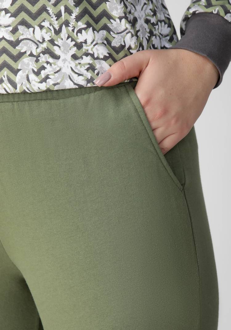 Брюки трикотажные женские Комфорт шир.  750, рис. 8