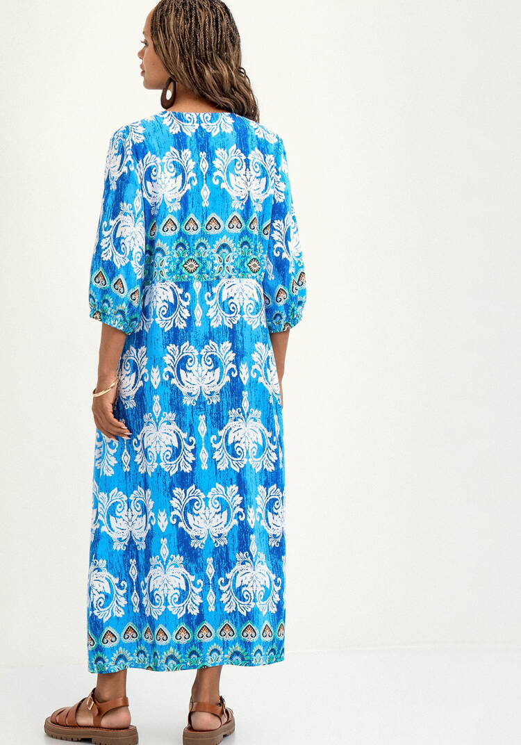 Платье с  рисунком шир.  750, рис. 19