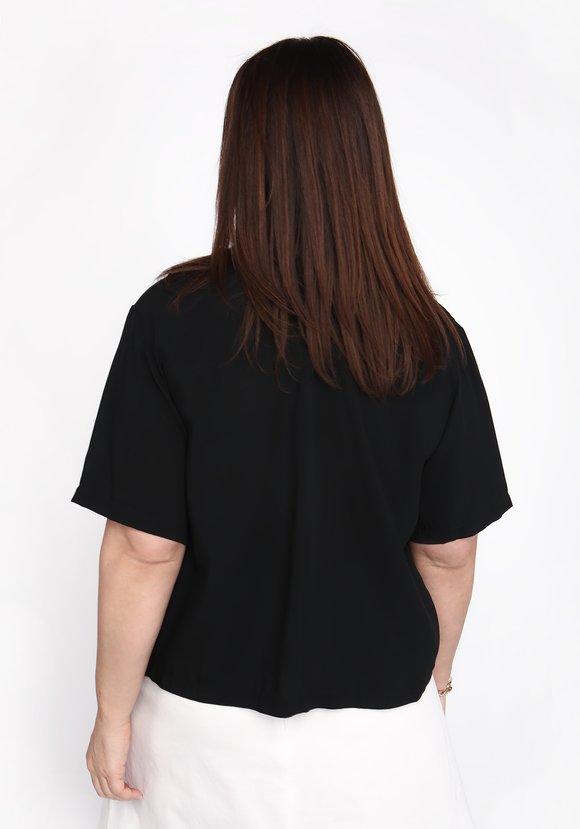 Блуза с воротничком шир.  580, рис. 17