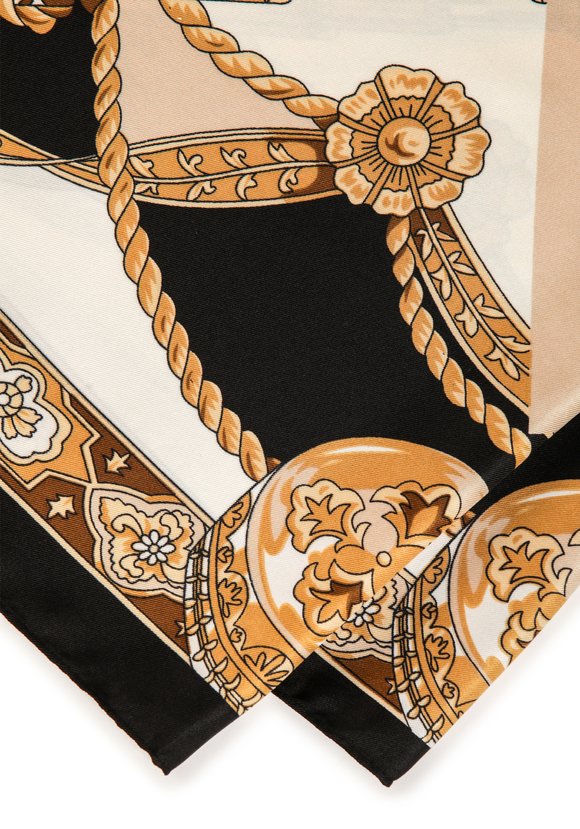 Платок шелковый Лиона шир.  580, рис. 10